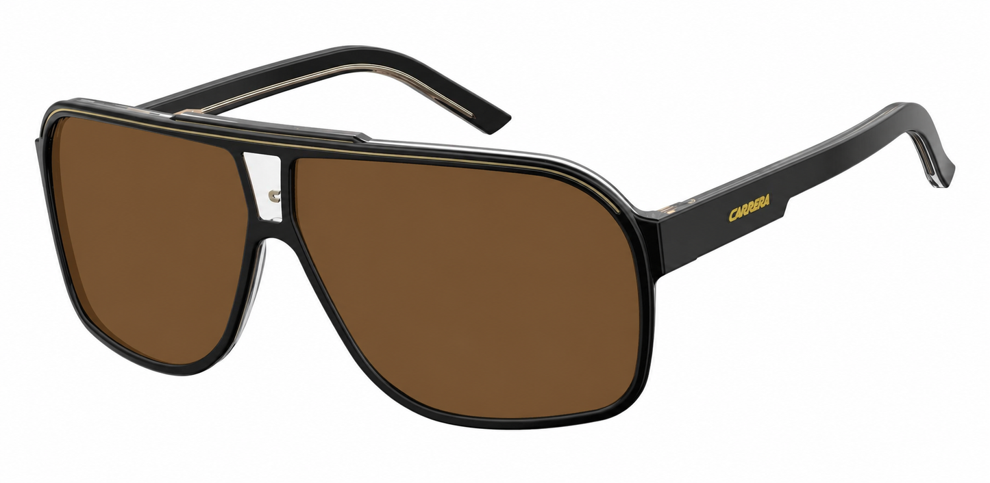 Colour: Gold - Custom Polarised - Brown solid tint