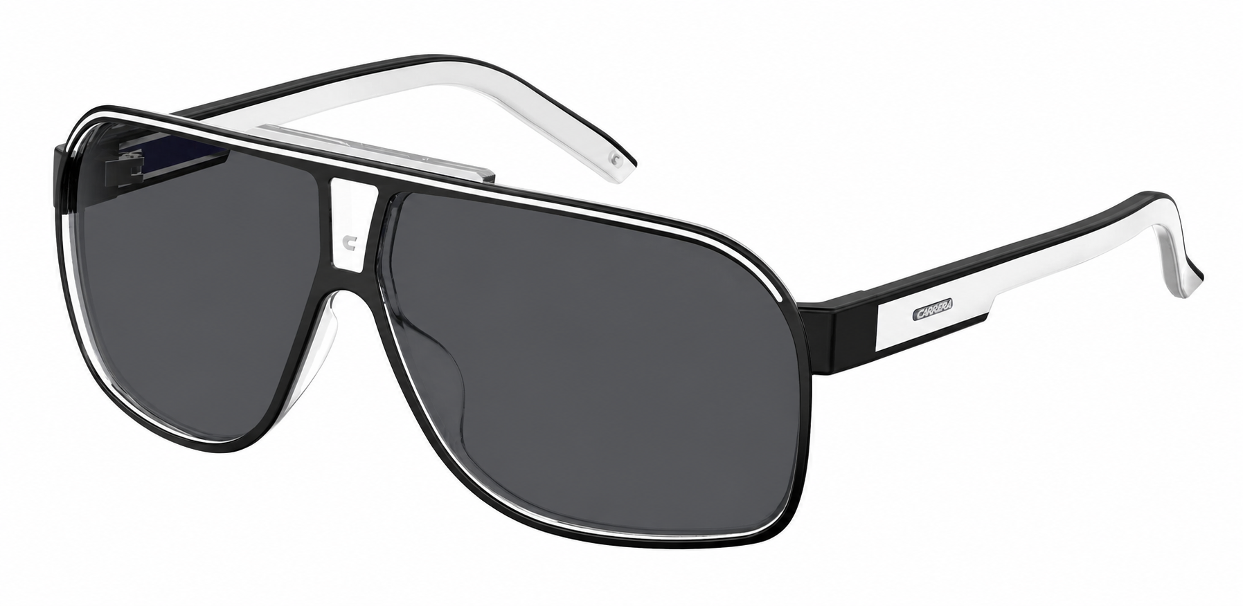 Colour: White - Custom Polarised - Grey solid tint
