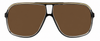 Colour: Gold - Custom Polarised - Brown solid tint