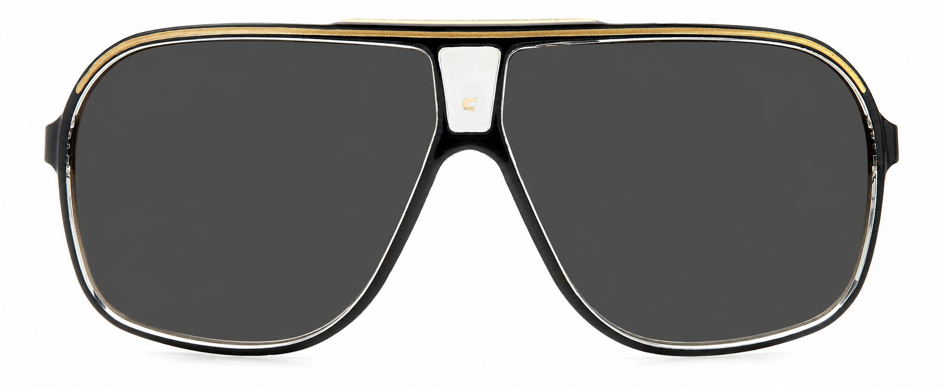 Colour: Gold - Custom Polarised - Grey solid tint