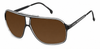 Colour: Grey - Custom Polarised - Brown solid tint