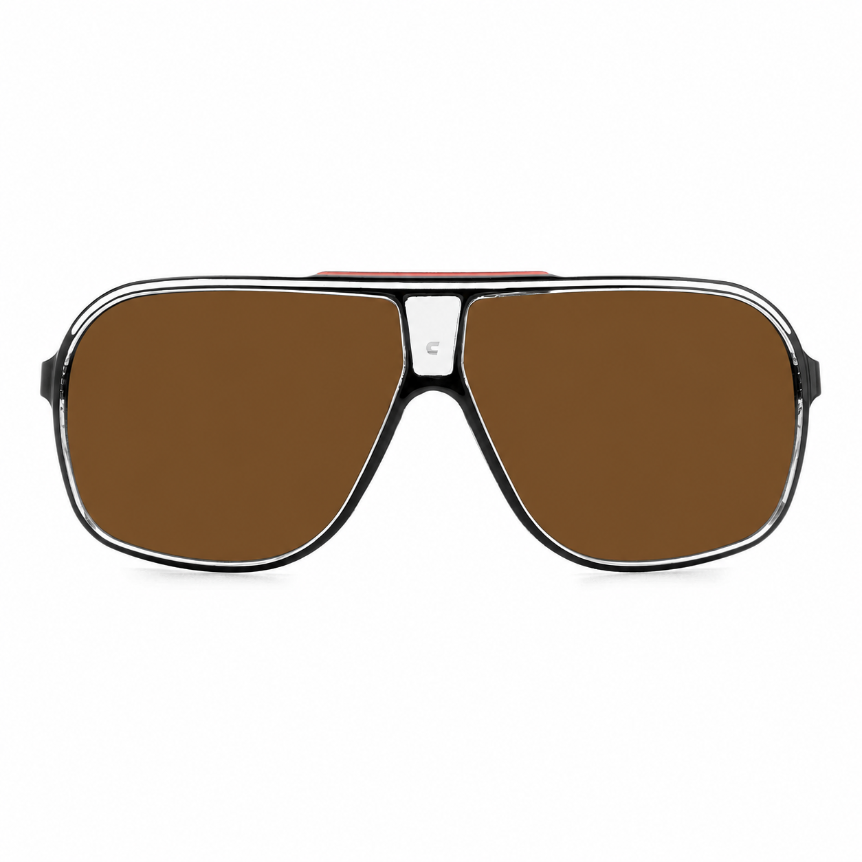 Colour: Red - Custom Polarised - Brown solid tint
