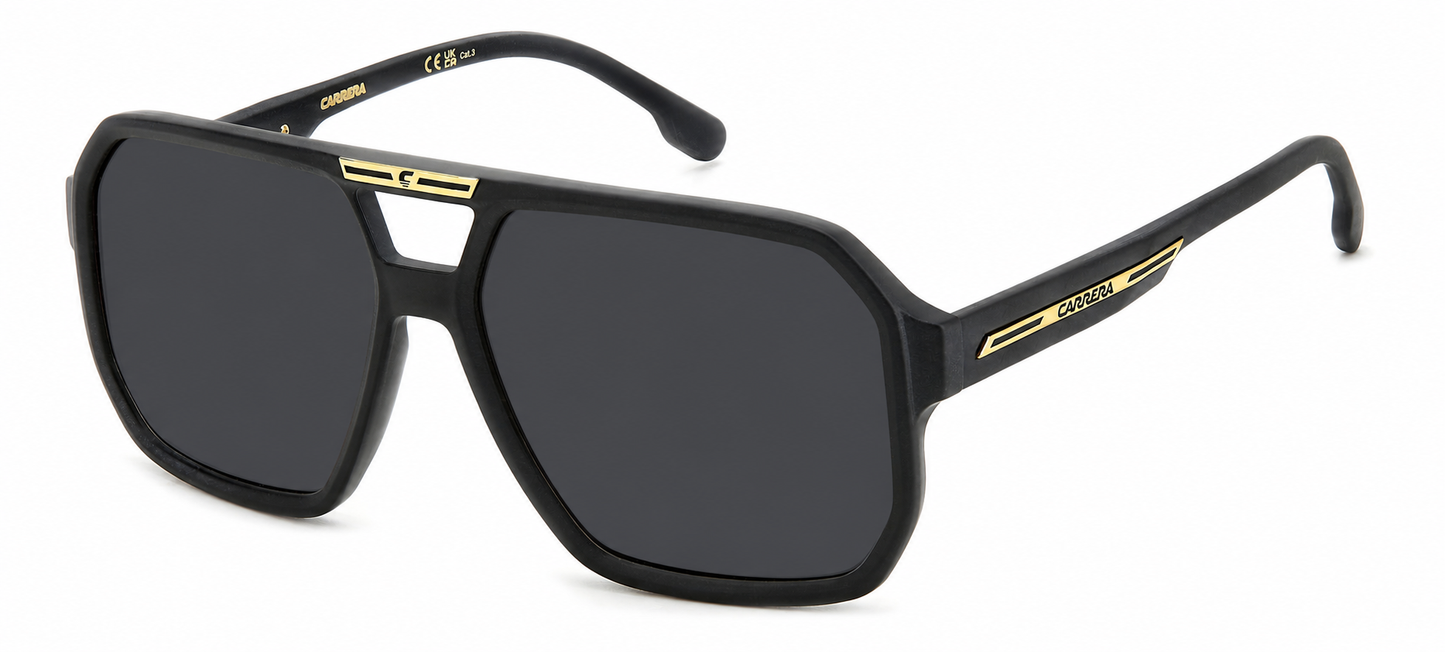Colour: Black Gold - Custom Polarised - Grey solid tint