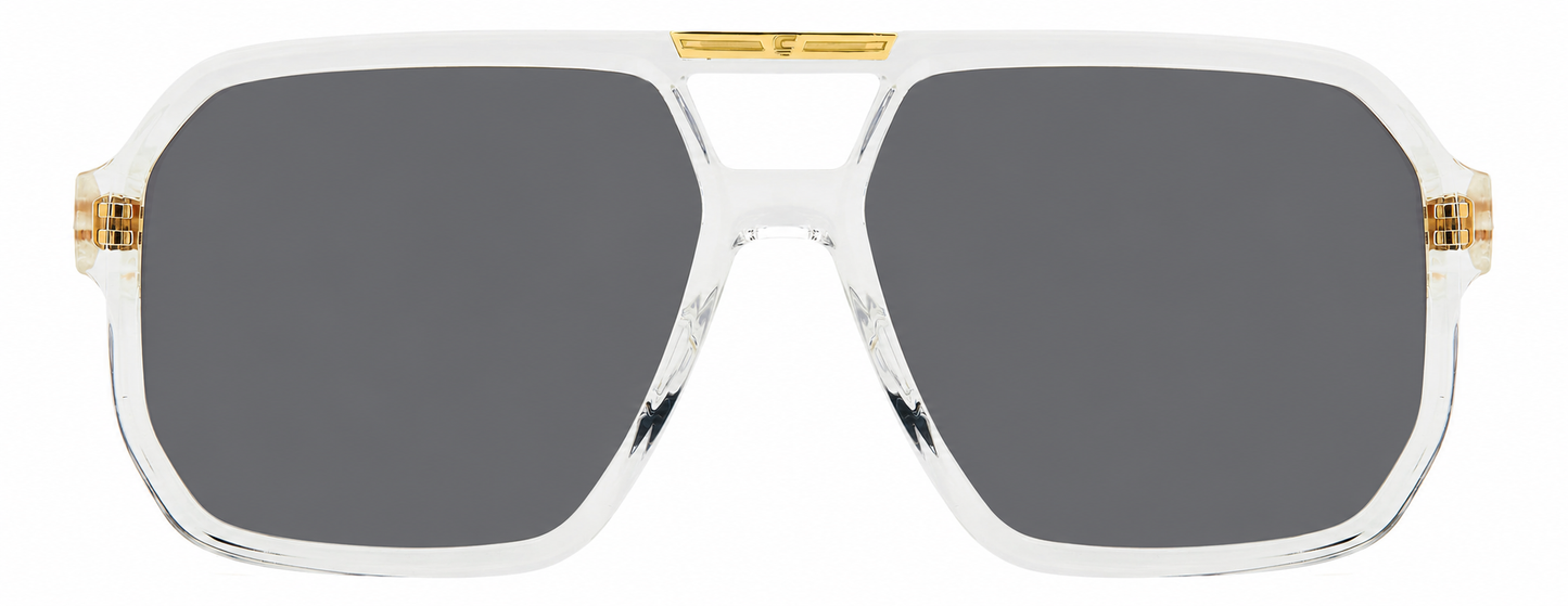 Colour: Clear - Custom Polarised - Grey solid tint