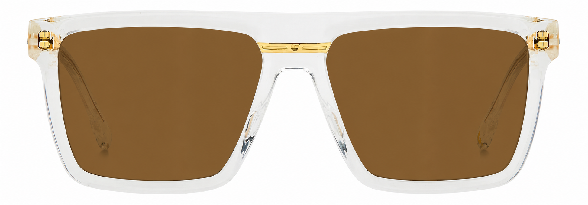 Colour: Crystal - Custom Polarised - Brown solid tint