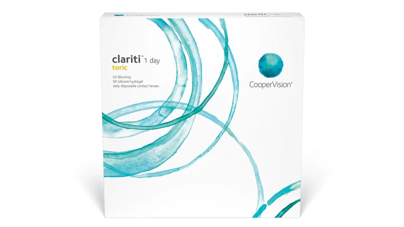 CooperVision Clariti Toric - 1 Day eyewear - side view