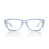 SafeStyle Classics prescription safety glasses in Blue — front view