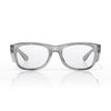 SafeStyle Classics prescription safety glasses in Graphite — front view
