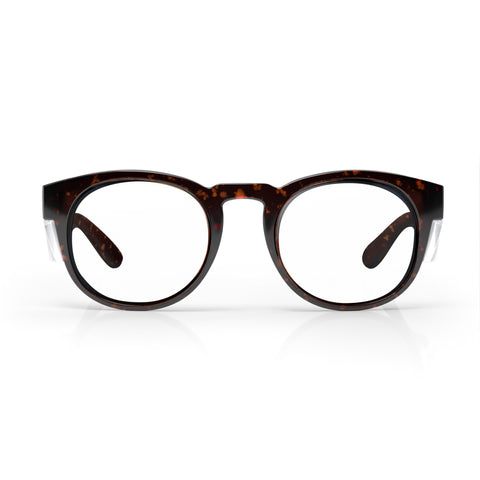 SafeStyle Cruisers Prescription Safety Glasses - Brown Tort