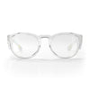 SafeStyle Cruisers prescription safety glasses in Clear Art Series V3 — front view