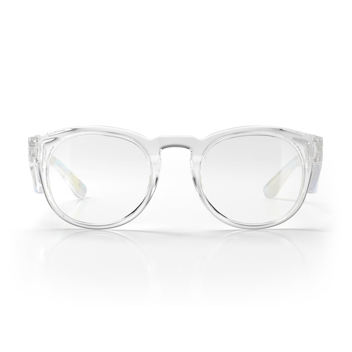 SafeStyle Cruisers prescription safety glasses in Clear Art Series V3 — front view