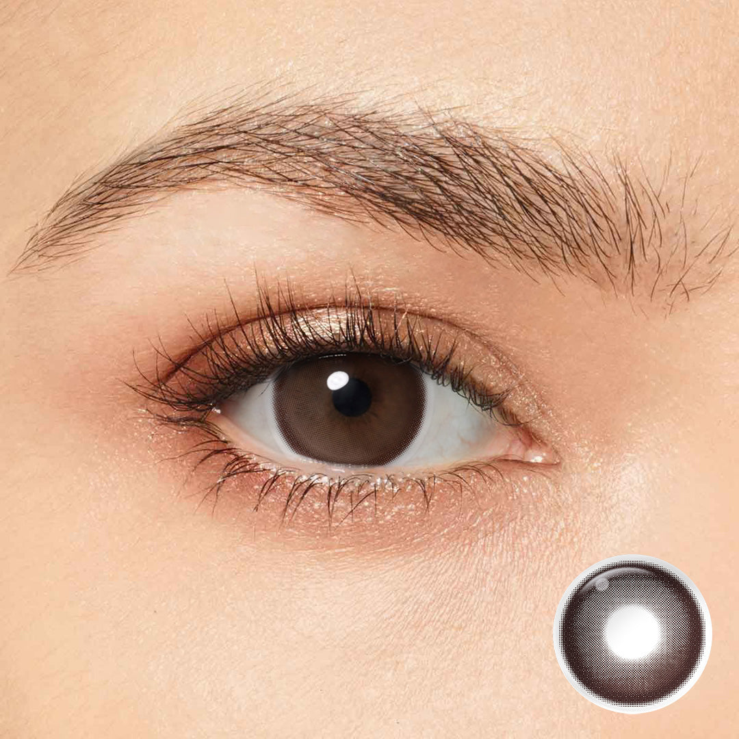 Magister Lumina 14.5 mm Honey Coco coloured contact lenses – view 2