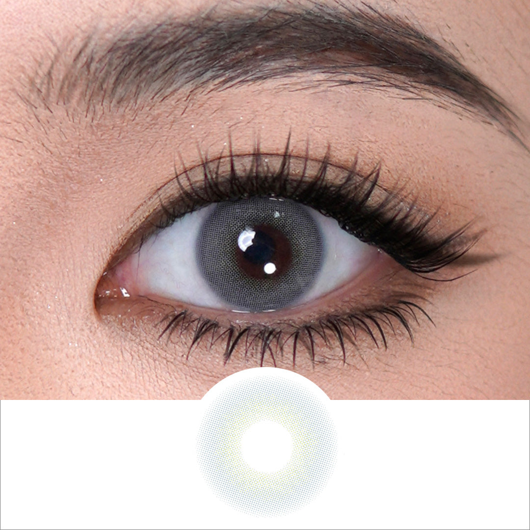 FreshGo Euroring Watery Blue coloured contact lenses – view 1