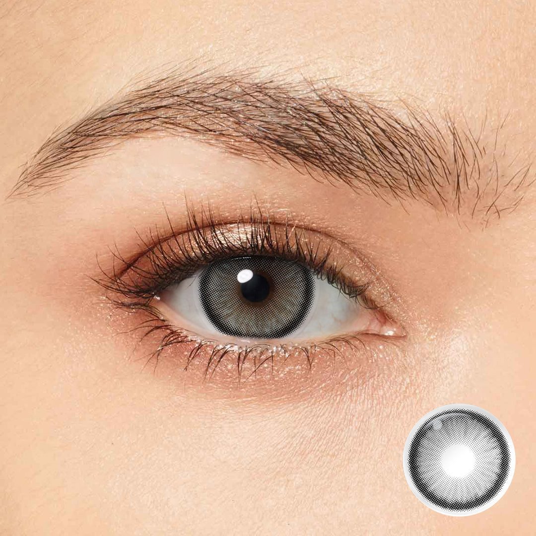 Magister Diamond N Allure Gray coloured contact lenses – view 2