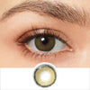 Magister Roze Olive Green coloured contact lenses – view 1