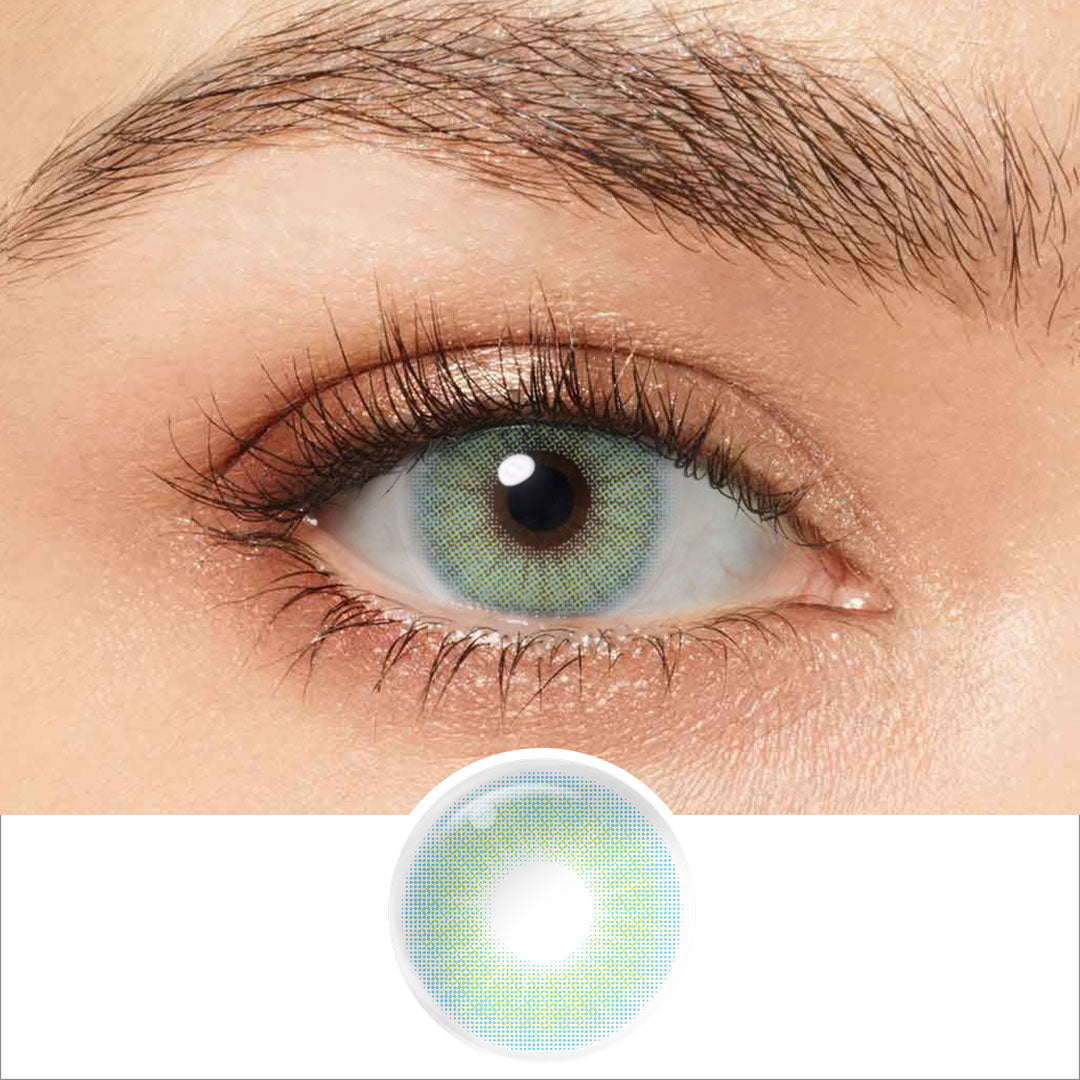 Magister Queen Topaz coloured contact lenses – view 1