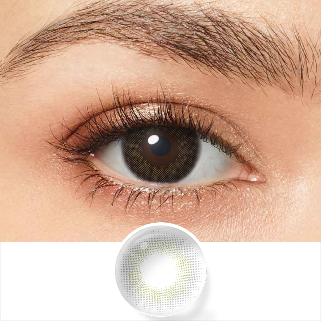 FreshGo Spanish Real Gray coloured contact lenses – view 1