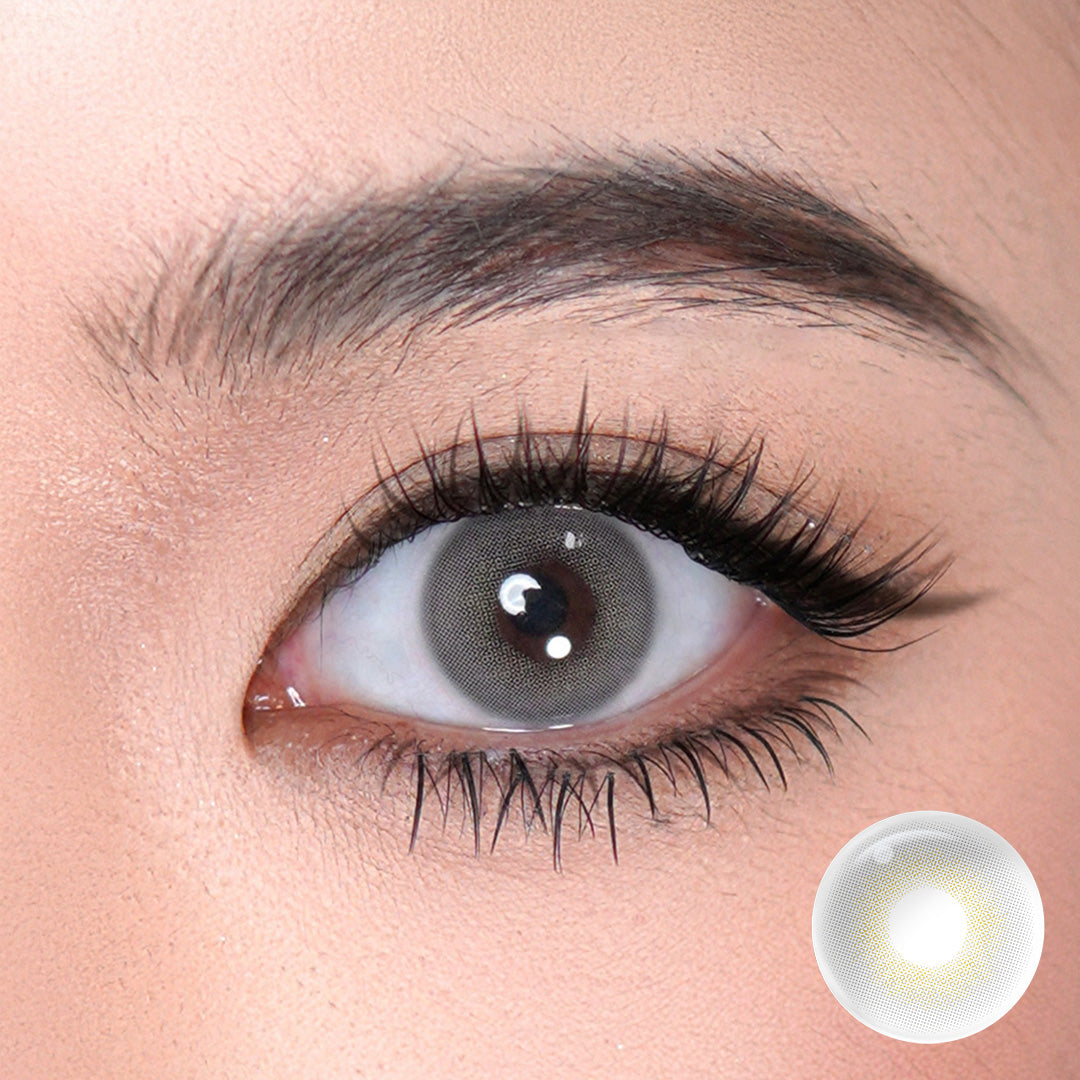 FreshGo Euroring Mineral Gray coloured contact lenses – view 2