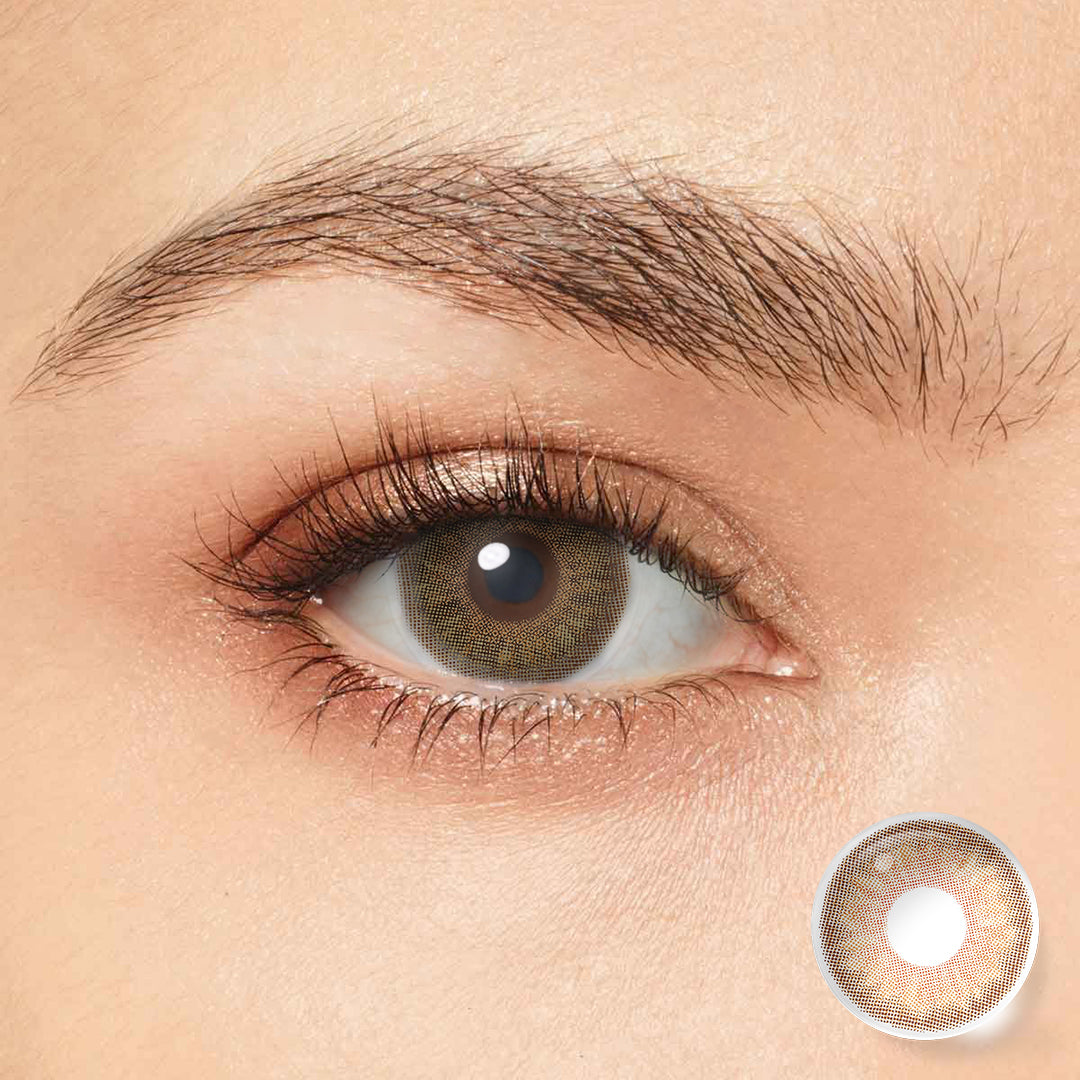 FreshGo Symphony 3Con Hazel coloured contact lenses – view 2