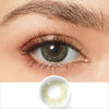FreshGo Spanish Real Olive coloured contact lenses – view 1