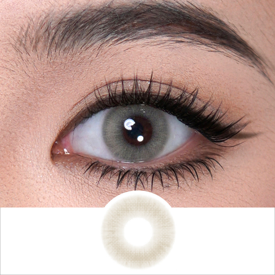 FreshGo Euroring Brown coloured contact lenses – view 1