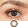 Magister Blush Girl Buff Brown coloured contact lenses – view 1