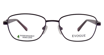 Evoque 8250 Purple optical frame, front view