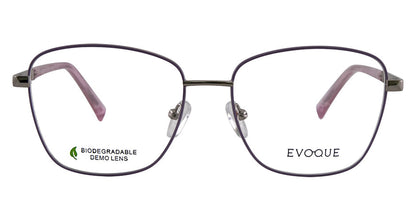 Evoque 8255 Lilac / Silver optical frame, front view