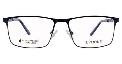 Evoque 8257 Satin Navy optical frame, front view