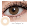 FreshGo Euroring Mel Beige coloured contact lenses