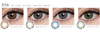 FreshGo Iris contact lens colours