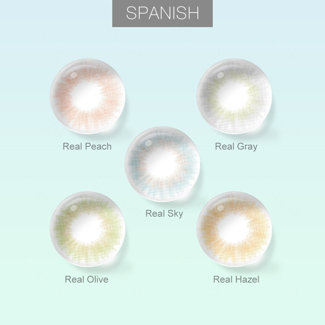 FreshGo Spanish contact lens colours