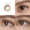 FreshGo Symphony 3Con Hazel coloured contact lenses