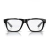 SafeStyle Fusions prescription safety glasses in Black — front view