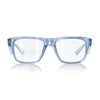 SafeStyle Fusions prescription safety glasses in Blue — front view