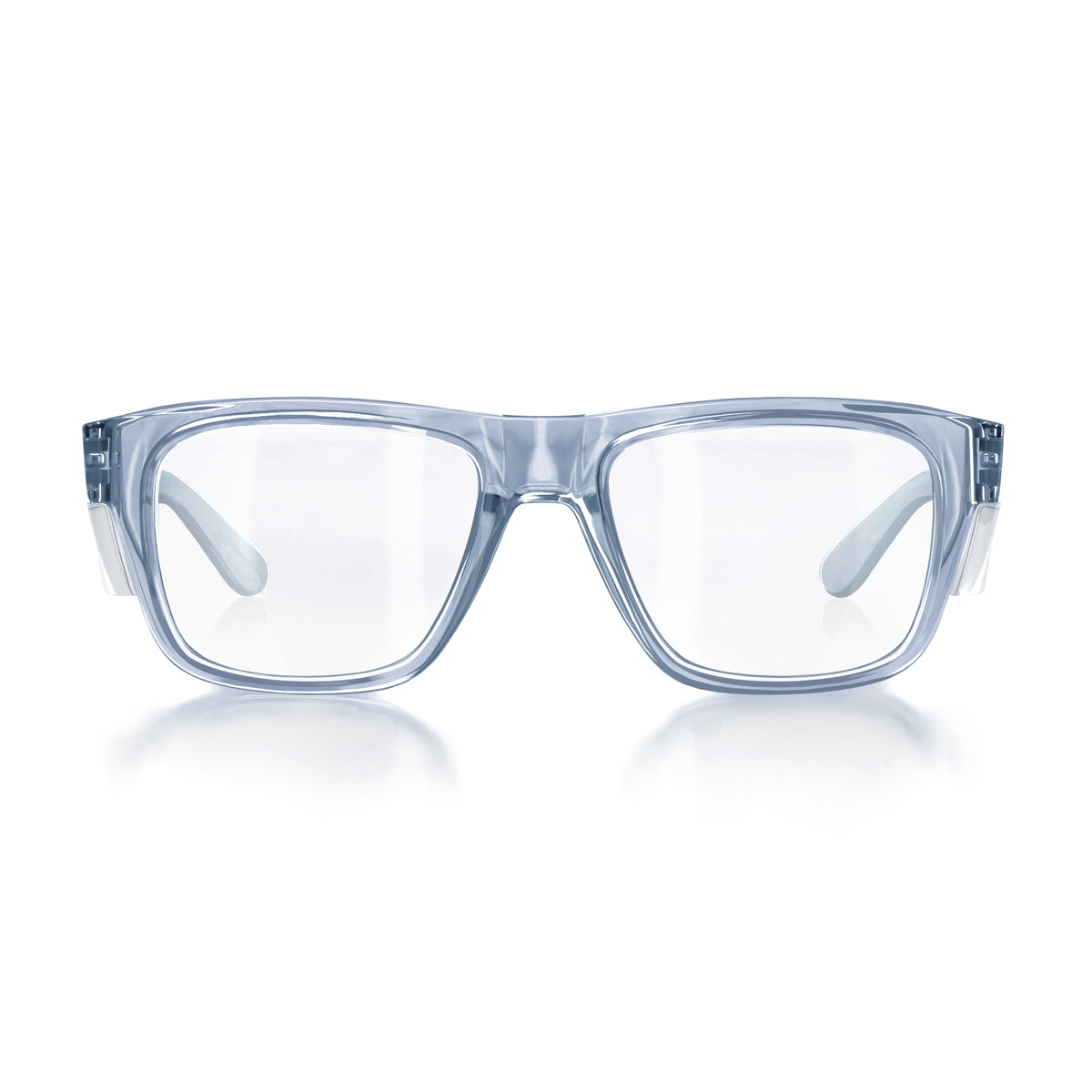 SafeStyle Fusions prescription safety glasses in Blue — front view