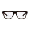 SafeStyle Fusions prescription safety glasses in Brown Tort — front view