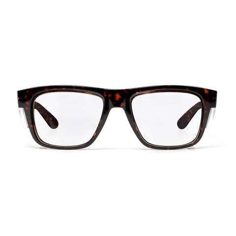 SafeStyle Fusions Prescription Safety Glasses - Brown Tort