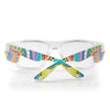 SafeStyle Fusions prescription safety glasses in Clear Art Series V3 — back view