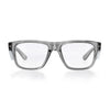 SafeStyle Fusions prescription safety glasses in Graphite — front view
