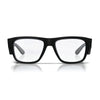 SafeStyle Fusions prescription safety glasses in Matte Black — front view