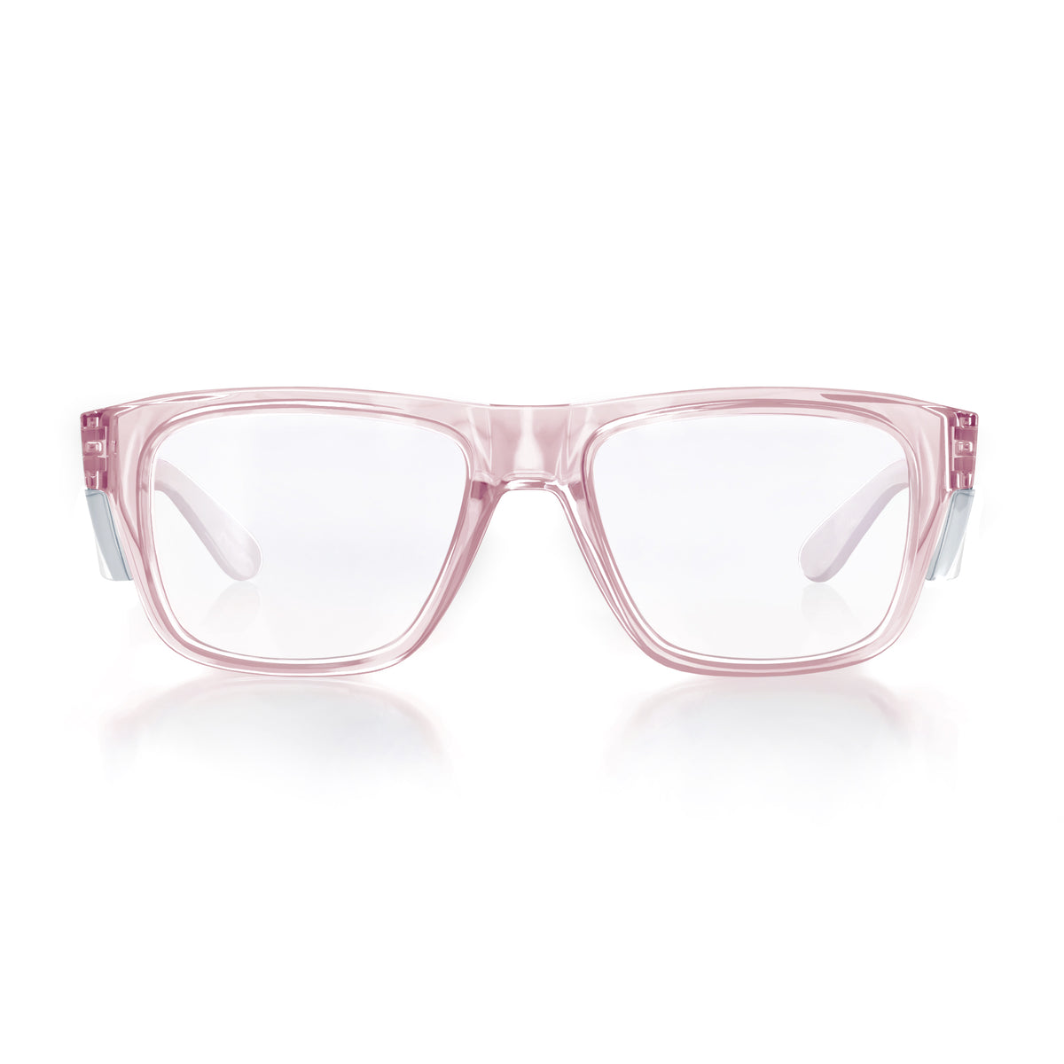 SafeStyle Fusions prescription safety glasses in Pink — front view