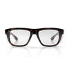 SafeStyle Fusions XL prescription safety glasses in Brown Tort — front view