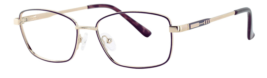 Gemini Essentials 165 optical frame in Dark Purple