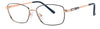 Gemini Essentials 165 optical frame in Dark Blue