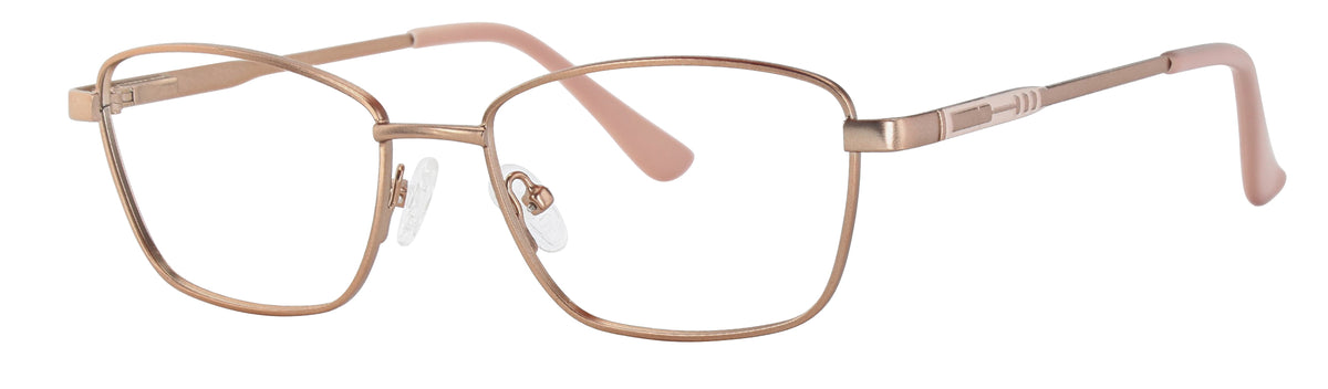 Gemini Essentials 166 optical frame in Satin Rose Gold
