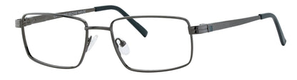 Gemini Essentials 168 optical frame in Shiny Dark Gunmetal