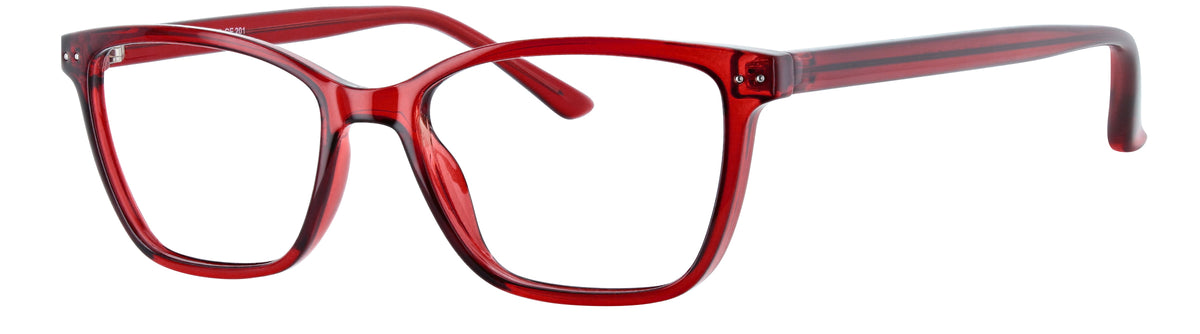 Gemini Essentials 201 optical frame in Burgundy