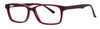 Gemini Essentials 205 optical frame in Burgundy