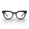 SafeStyle Harps prescription safety glasses in Black — front view
